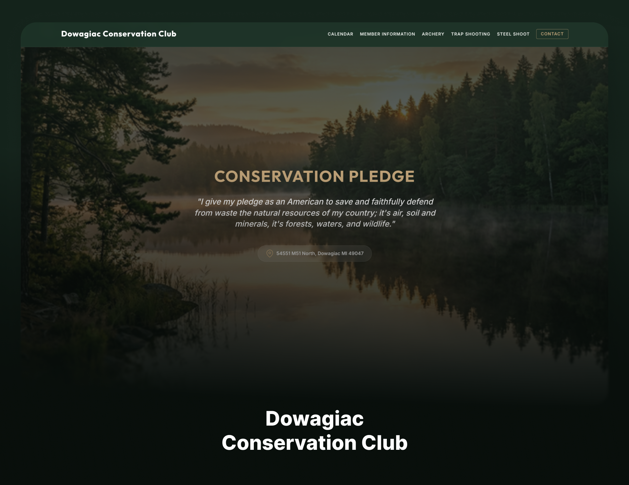 Dowagiac Conservation Club