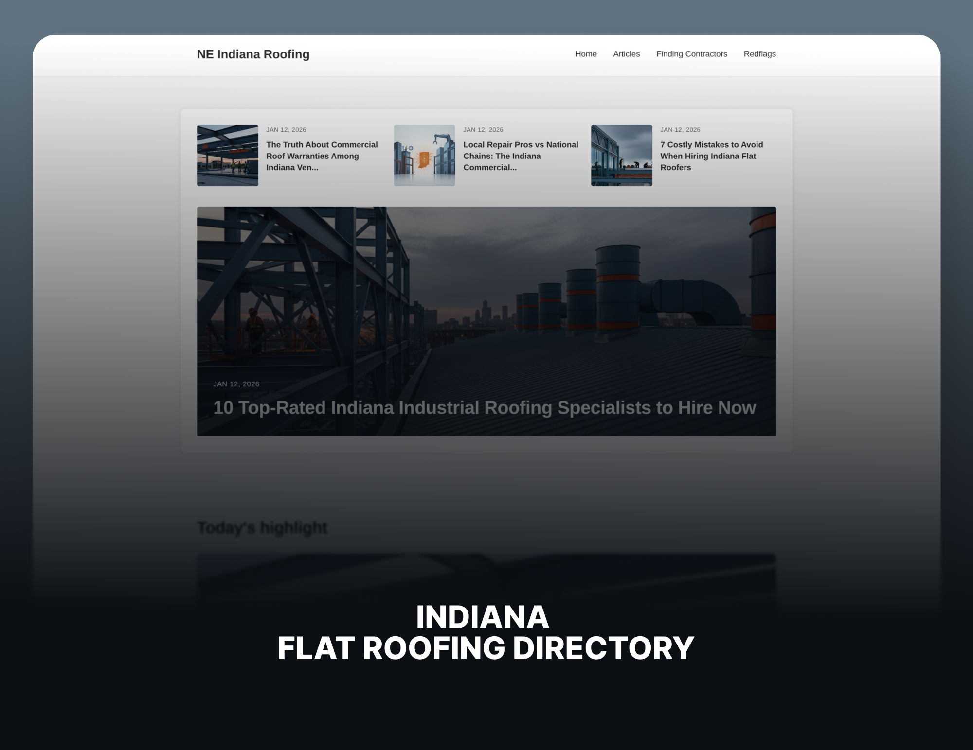 NE Indiana Roofing